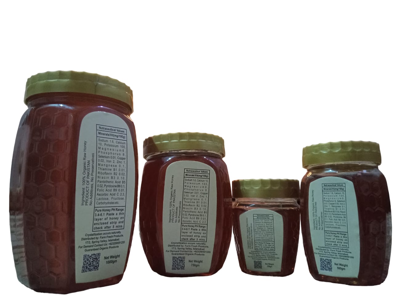 Pure Acacia Modesta Honey with essential nutrients