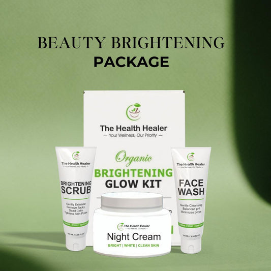 3 in 1 The Health Healer Brightening Glow Kit Whitening And Glowing Kit Moisturizes Your Skin With Glowing Kit