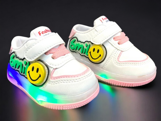 Smile Steps Kids Shoes With LED Lights | Best Quality Shoes For Kids | Shoes For Children with LED Lights | Joggers Shoes For Kids