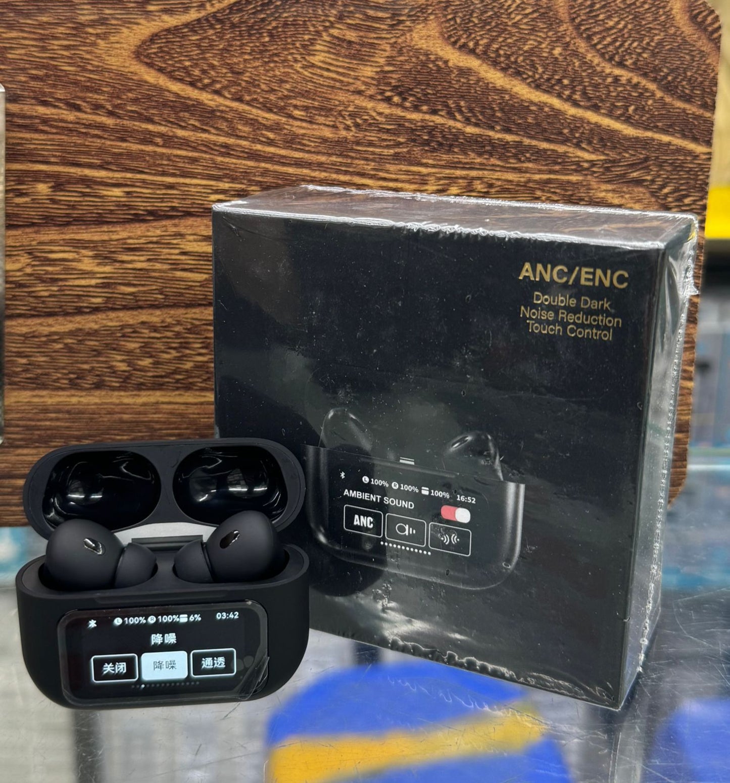 A9 Pro Airpods Anc/Enc Touch Screen Wireless Earbuds | A9 Airpods Pro | Best Quality Airpods