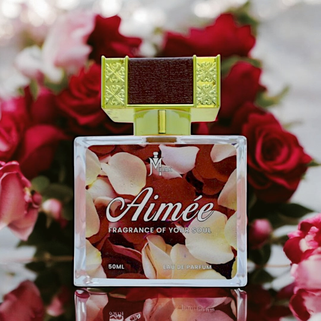 Aimée, a fragrance inspired by the enchanting beauty of Gucci Flora 50ml Bottle