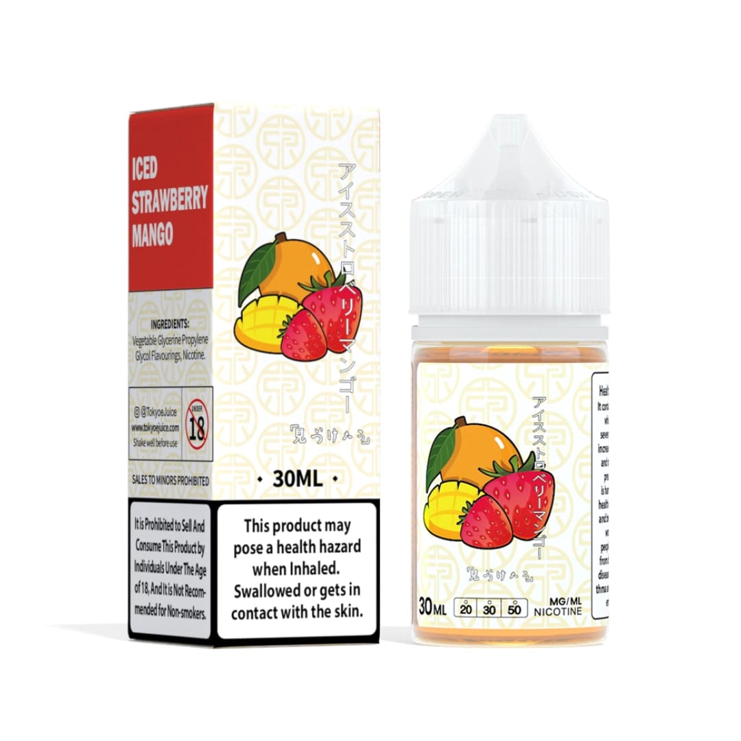 Tokyo Premium E- Liquid Pod/Vape flavour (30 mg/ 50 mg) 30 ml