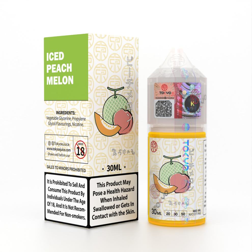 Tokyo Premium E- Liquid Pod/Vape flavour (30 mg/ 50 mg) 30 ml