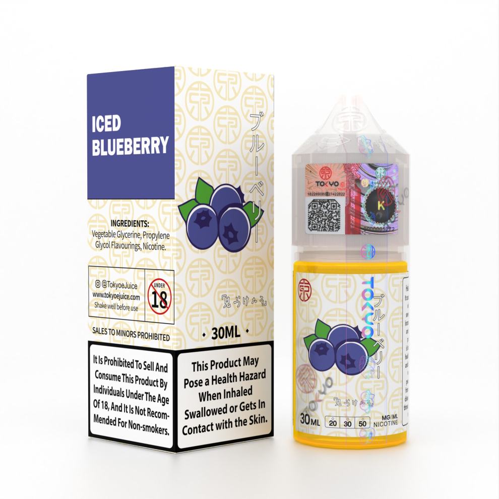 Tokyo Premium E- Liquid Pod/Vape flavour (30 mg/ 50 mg) 30 ml