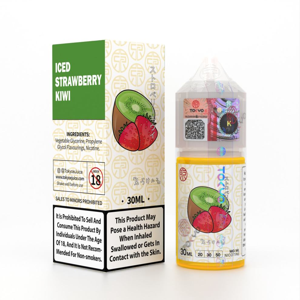 Tokyo Premium E- Liquid Pod/Vape flavour (30 mg/ 50 mg) 30 ml