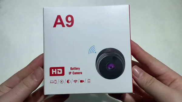 A9 Mini Wifi Camera with stand || Home Security DVR Sensor Wifi Cameras with V38 APP