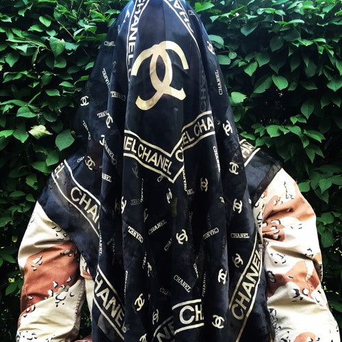 Premium Pashmina Chanel Branded Staller - Elegance Redefined