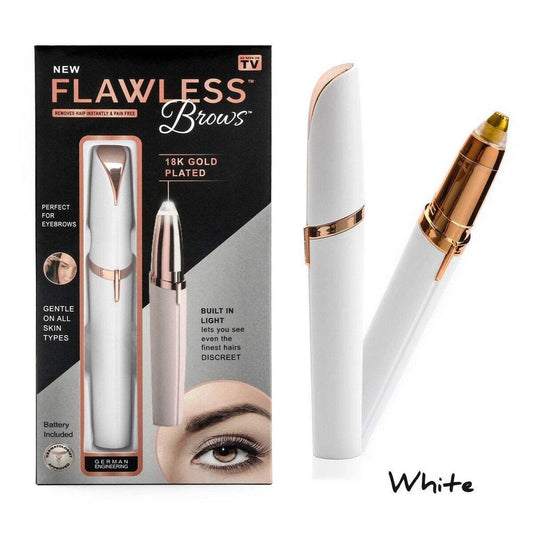 Flawless Brows Rechargeable Eyebrow Hair Remover Machine - chargeable (Random Color)