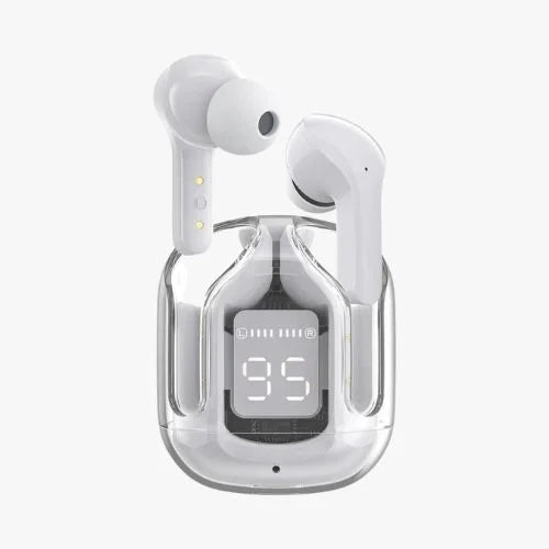 Air31 Earbuds Wireless Crystal Transparent Body | Air 31 Bluetooth Ear Bud