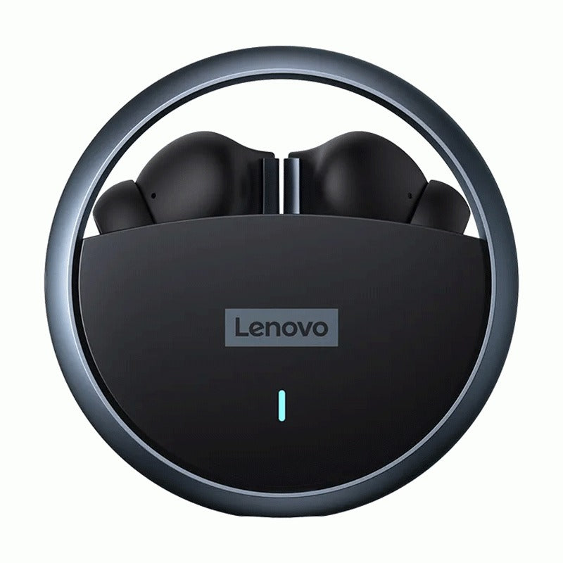 Lenovo Livepods LP60 True Wireless Bluetooth Earbuds Rotatable Metal Cavity Ring (Random Color)