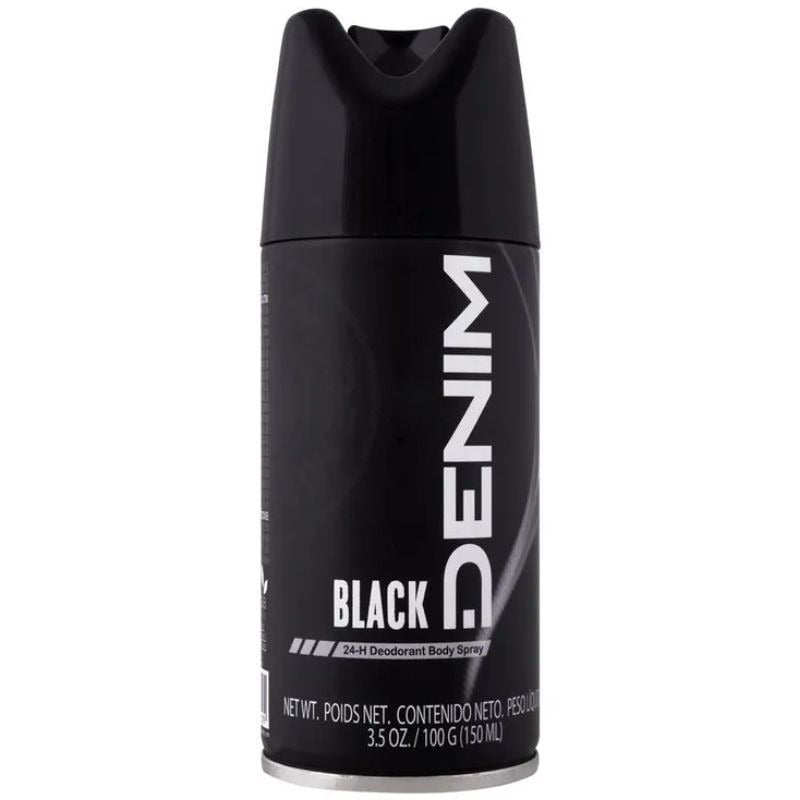 Denim Black 24H Deodorant Body Spray 150ML