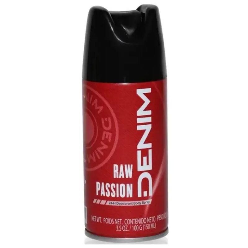 Denim Raw Passion 24H Deodorant Body Spray 150ML