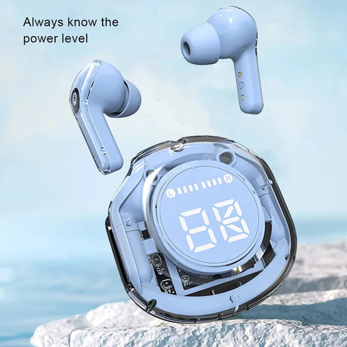 Air31 Wireless Earbuds | Transparent Design Wireless Air 31 Earbuds with Crystal Clear Sound